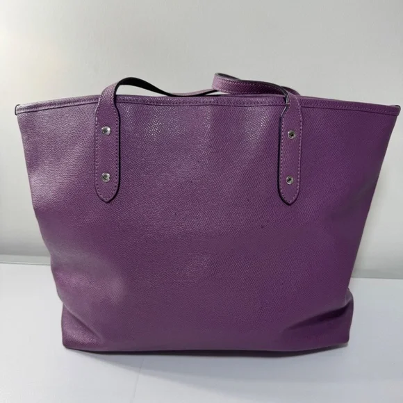 Purple Coach Purse - Picture 2 of 7